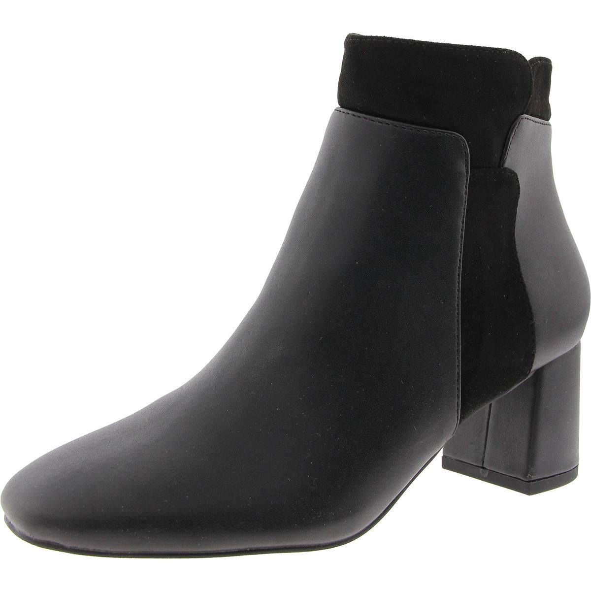 MEDLEY Block Heel Stiefeletten aus Wildleder