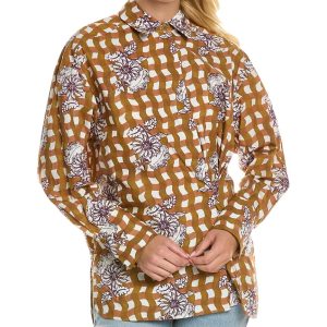 Rebecca Taylor Gingham Daisy Hemd