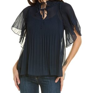 Kobi Halperin maria Plissee bluse