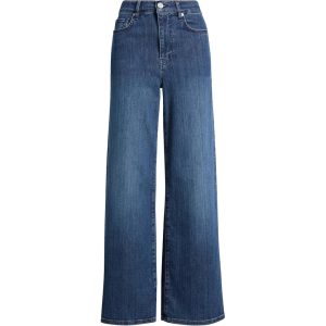 Frame Damen le schlanke Palazzo Jeans, Gewitter