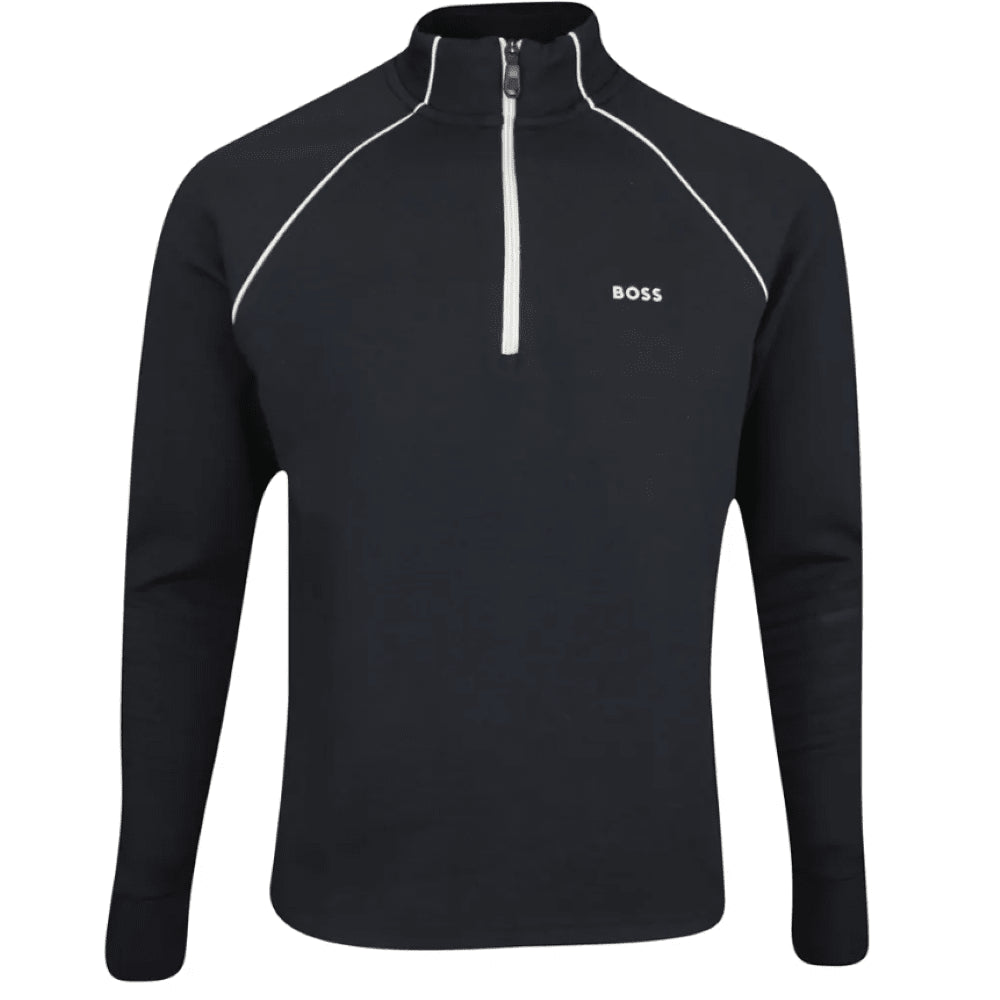 Hugo Boss Herren Sweat Sweatshirt, schwarz