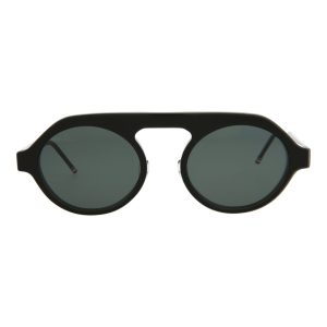 Round-Frame Acetate Sonnenbrille 7733817376828