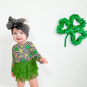 SHAMROCKIN’ CHECKS DREAM TUTU Body Kleid