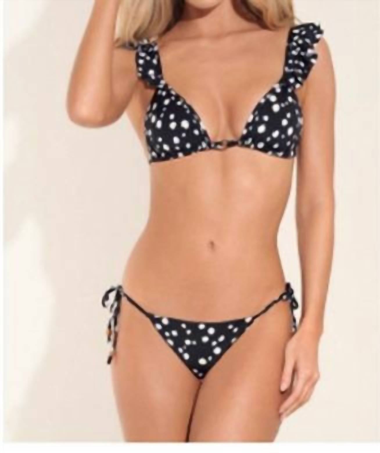 Daisy Sunny Bikini-Unterteil in Schwarz
