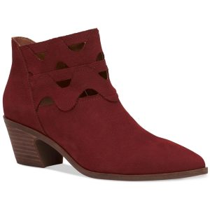 Gezana Damen Nubuck aus Stiefeletten geschnitten