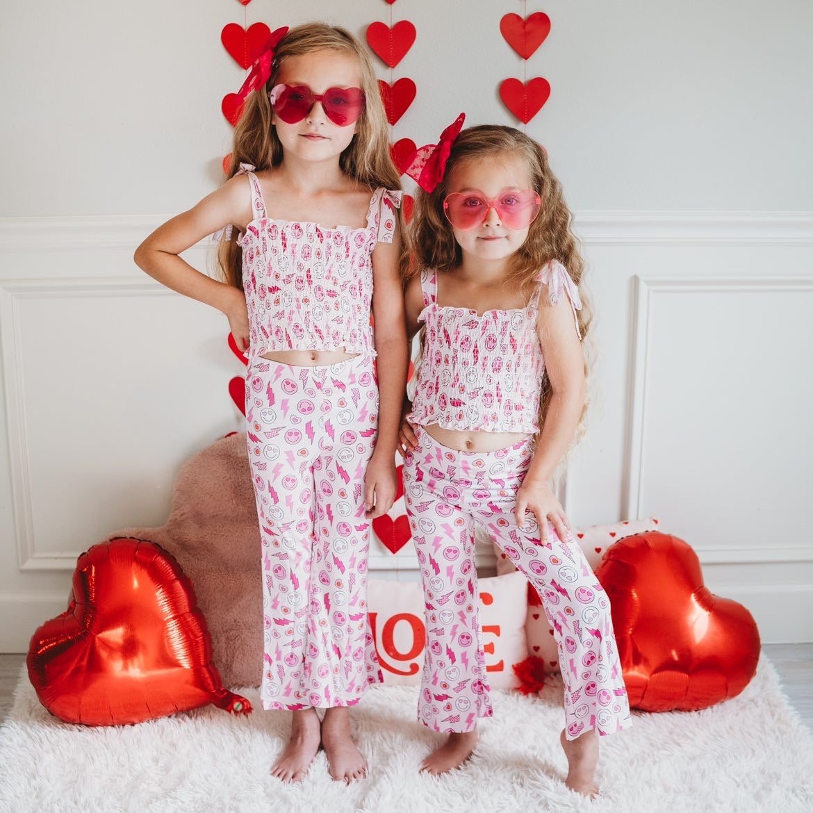 LIEBE VIBEZZZ EXKLUSIVE DREAM SMOCKED FLARE Set