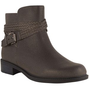 Skip Reißverschluss Schnalle Stiefeletten