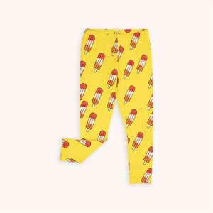 Mädchen gedruckt Legging in gelb 7733783265340