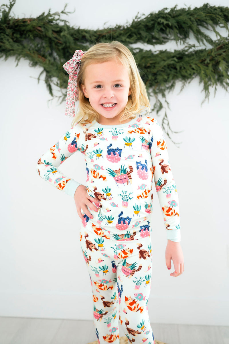 Felines & Ferns Langarm PJ's