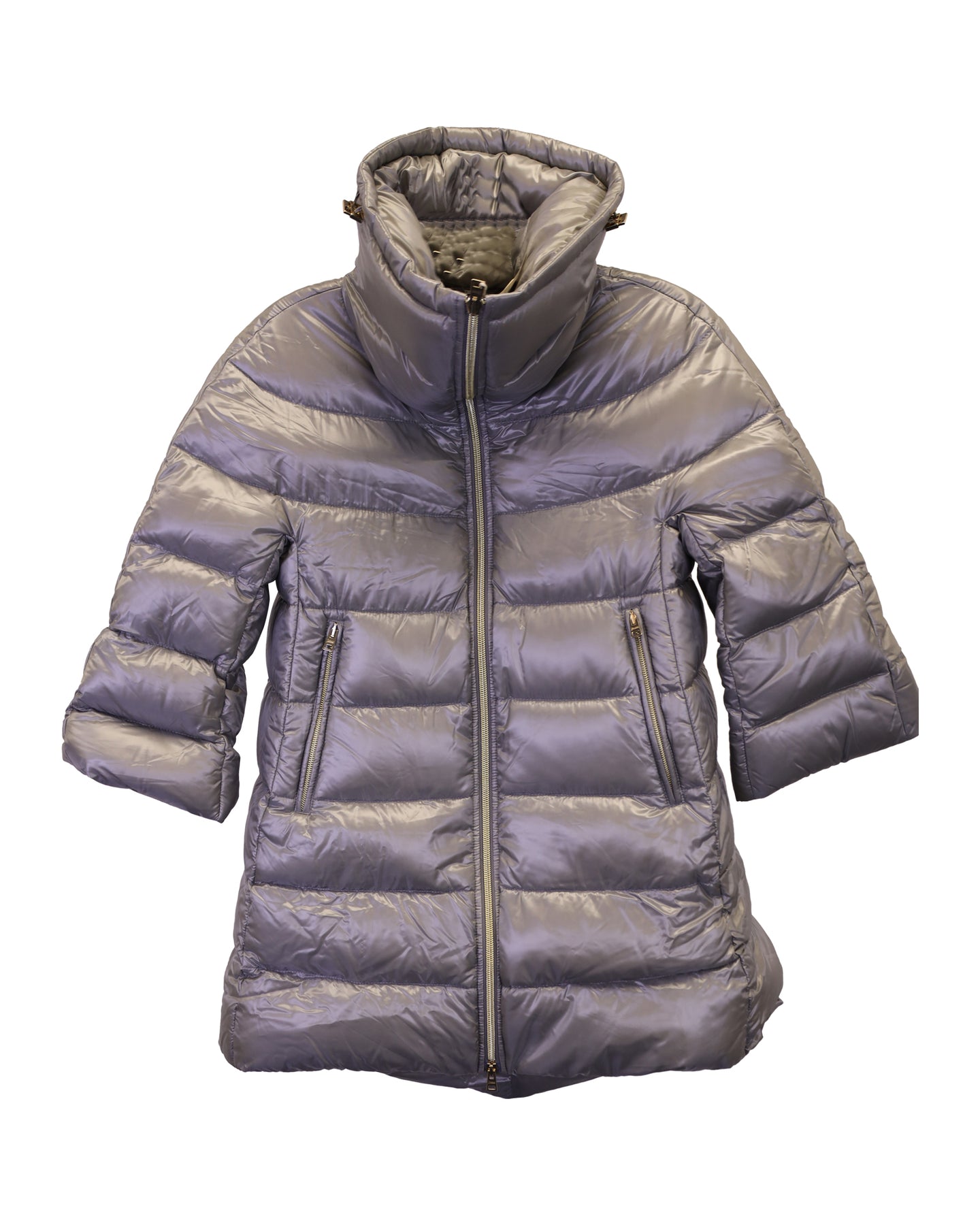 Herno Daunenjacke aus grauem Polyamid