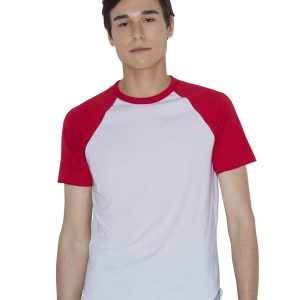 American Apparel Unisex Poly/Baumwolle Raglan T-Shirt