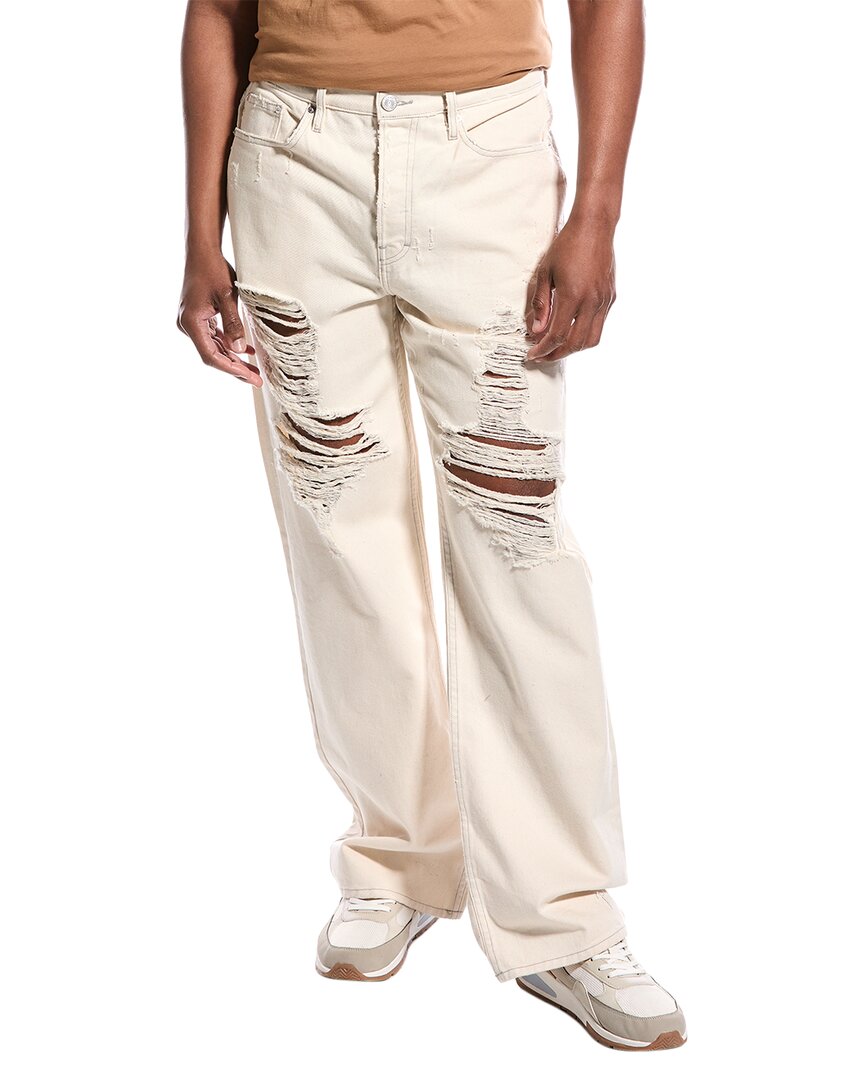 FRAME Denim Extra Breites Bein Sand Jean