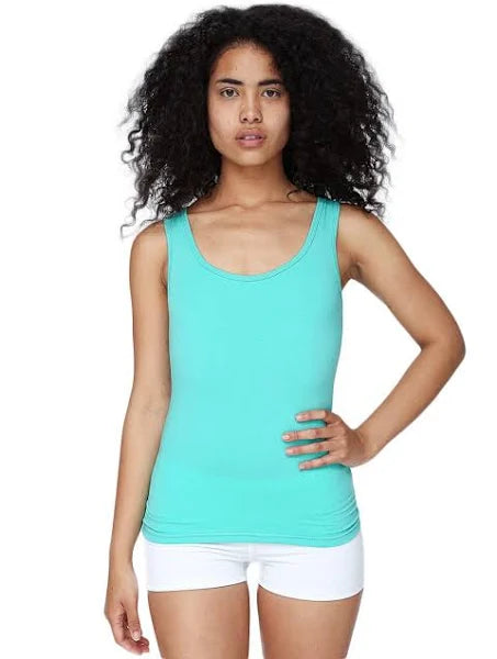American Apparel Damen Baumwoll Spandex Tanktop