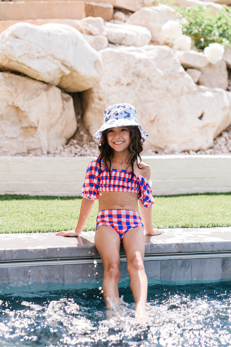 ROT, WEISS & TRUMAN DREAM AUS DEM SHOULDER SWIM SUIT