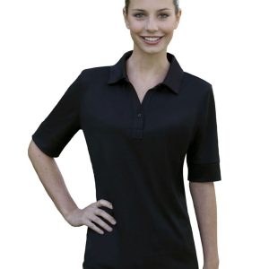 IZOD Solid Jersey Polo für Damen