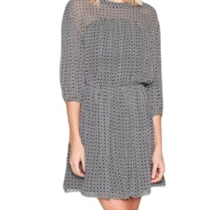 Andora Caviar Kleid in Grau
