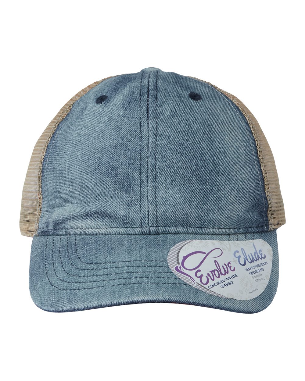Infinity Damen Denim Mesh Rücken Kappe