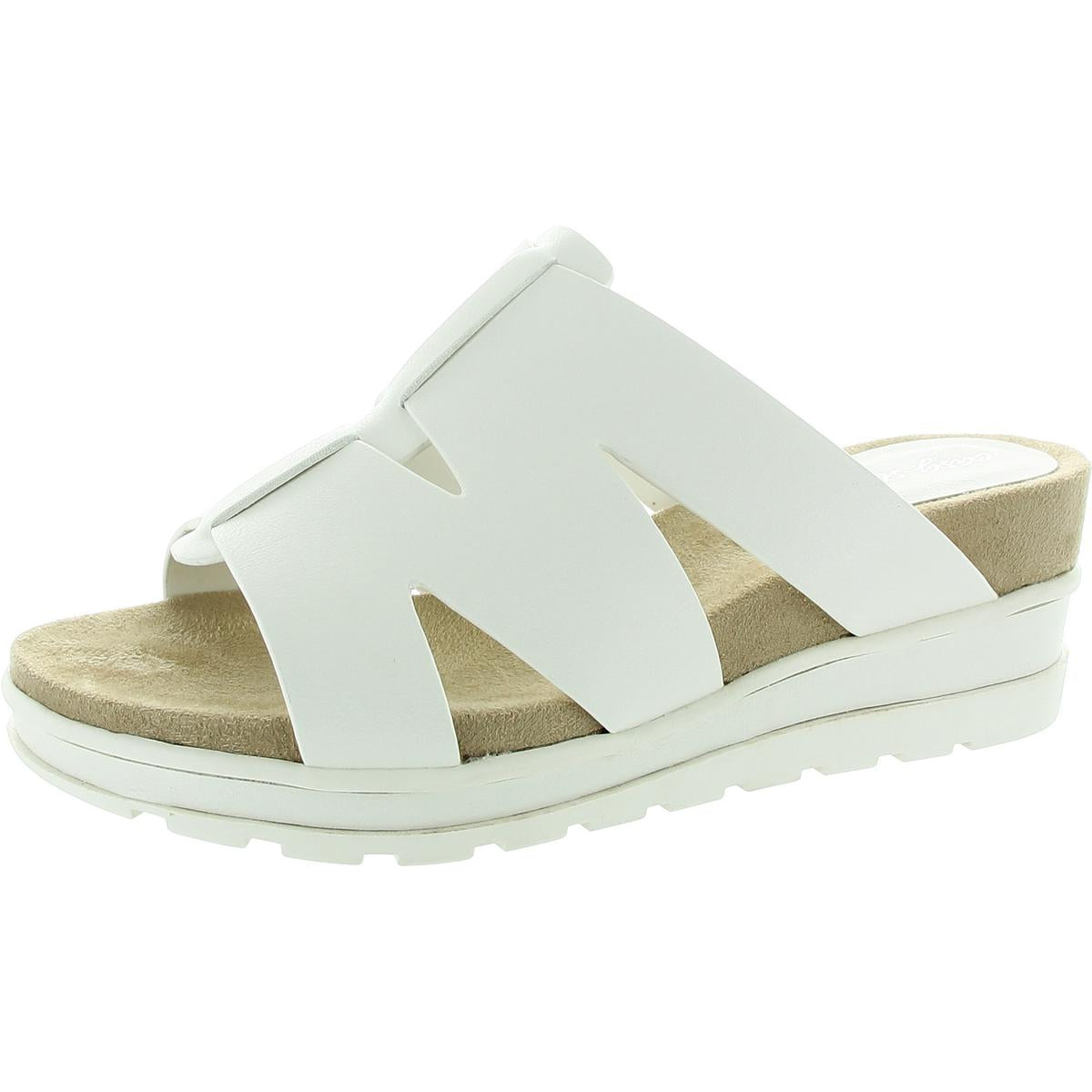 mit Riemchen Slide Sandalen