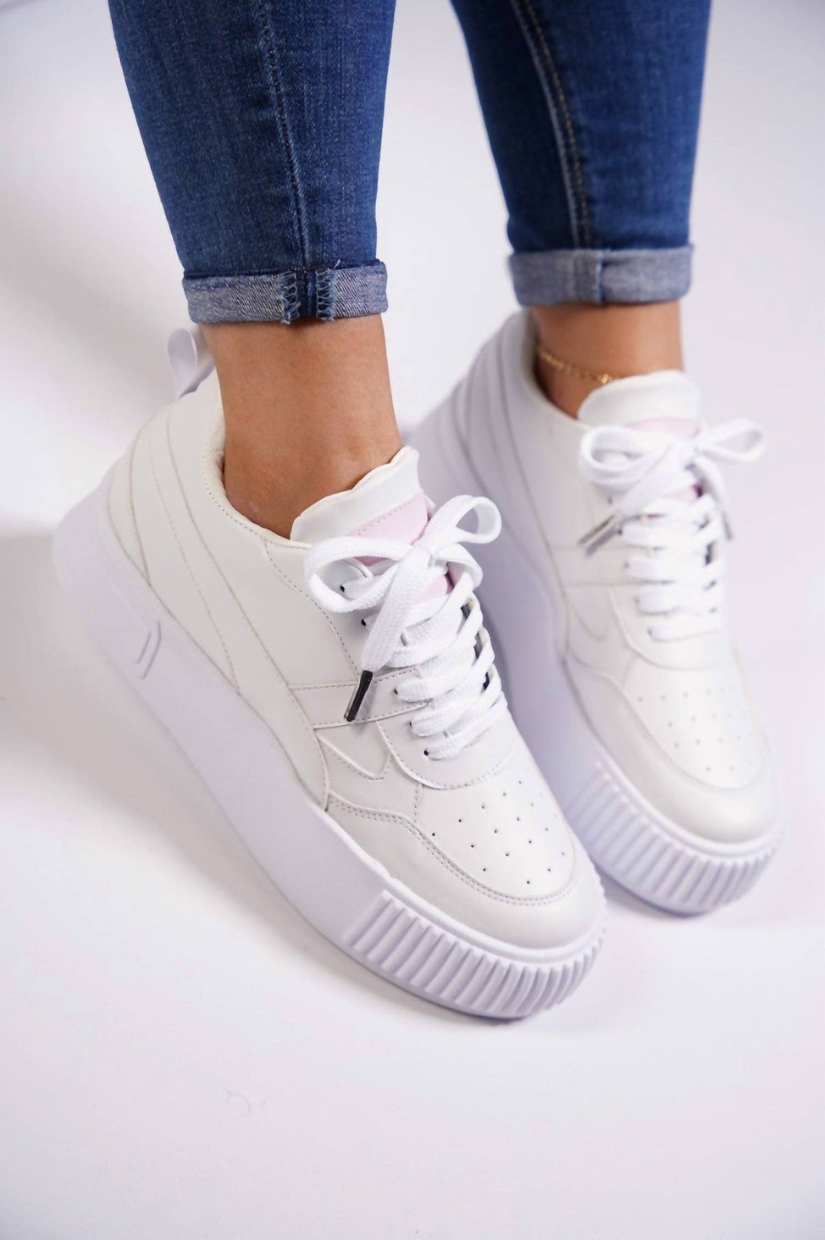 Damen Rebel 1 Sneaker in Weiß