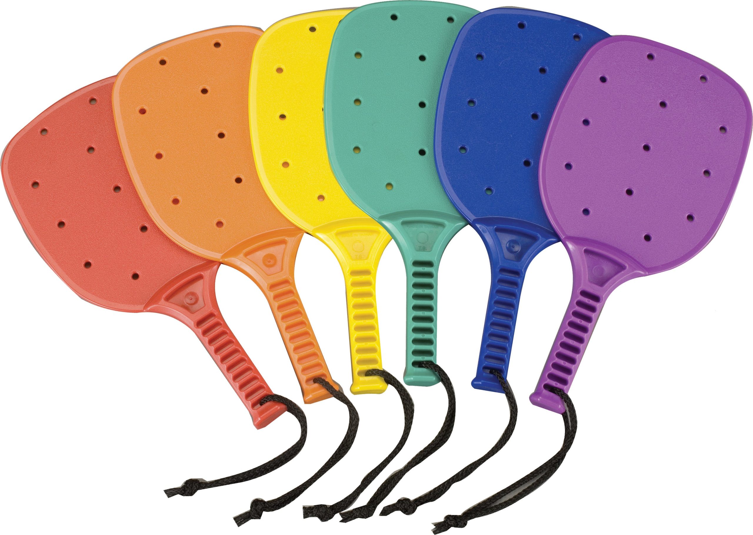 Champion Sports Kunststoff Paddleball Schläger Set – 6er Set