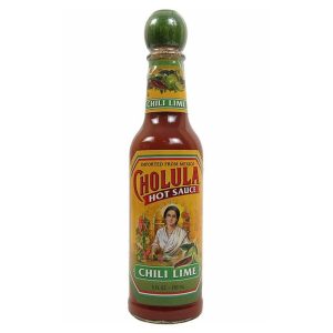 Cholula – Scharfe Chili-Limetten-Sauce mit Holzverschluss