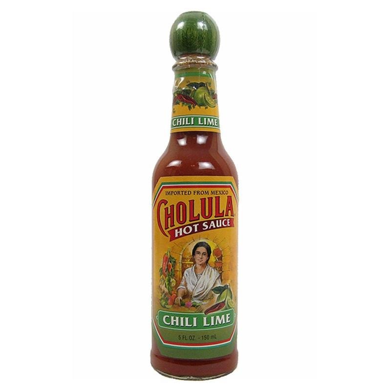 Cholula – Scharfe Chili-Limetten-Sauce mit Holzverschluss