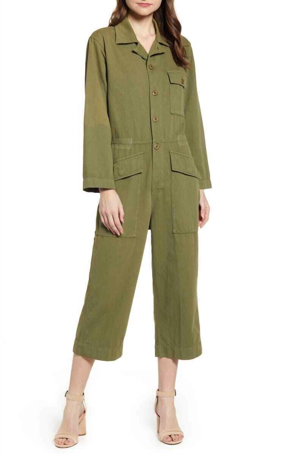 Richland Overalls im Army Grün