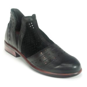 Damen Rivotra Stiefeletten in perf schwarz Combo/soft schwarz