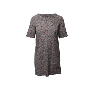 A.P.C. Kleid mit Blumenmuster aus mehrfarbiger Baumwolle