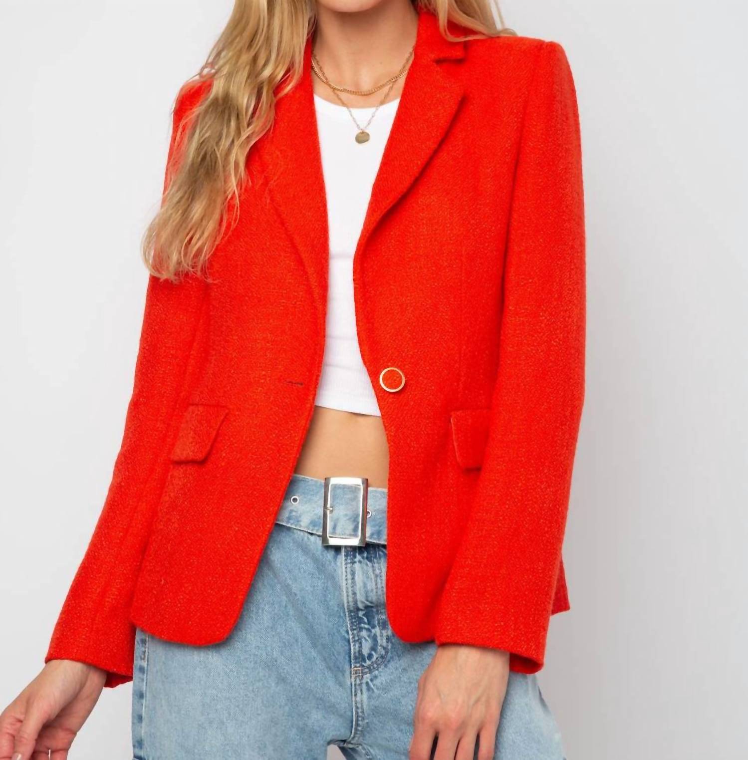 Simone Tweed Blazer für Damen