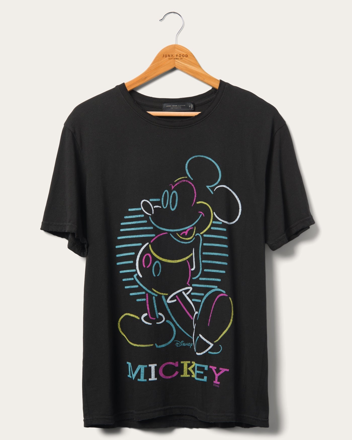 Mickey Neon Pose Vintage T-Shirt