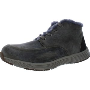 Karamay Leder kaltes Wetter Kampf & mit Schnürschuhe
