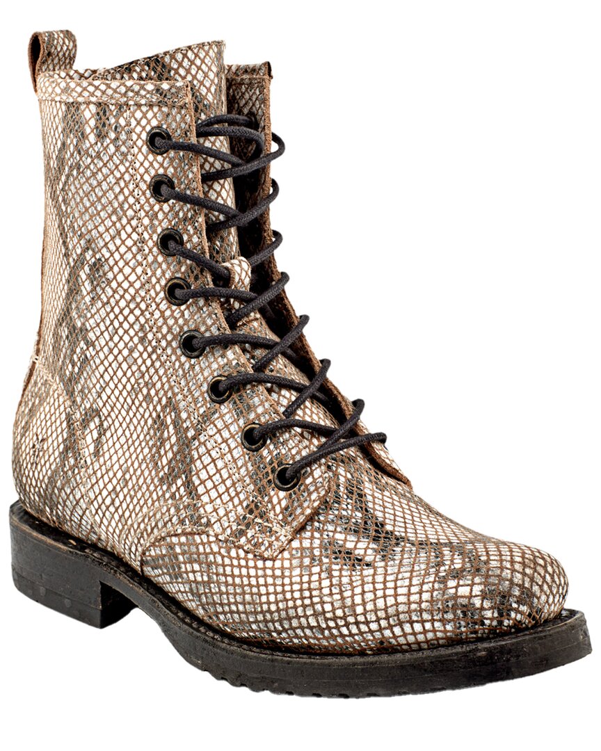 Frye Veronica Leder Kampfstiefel