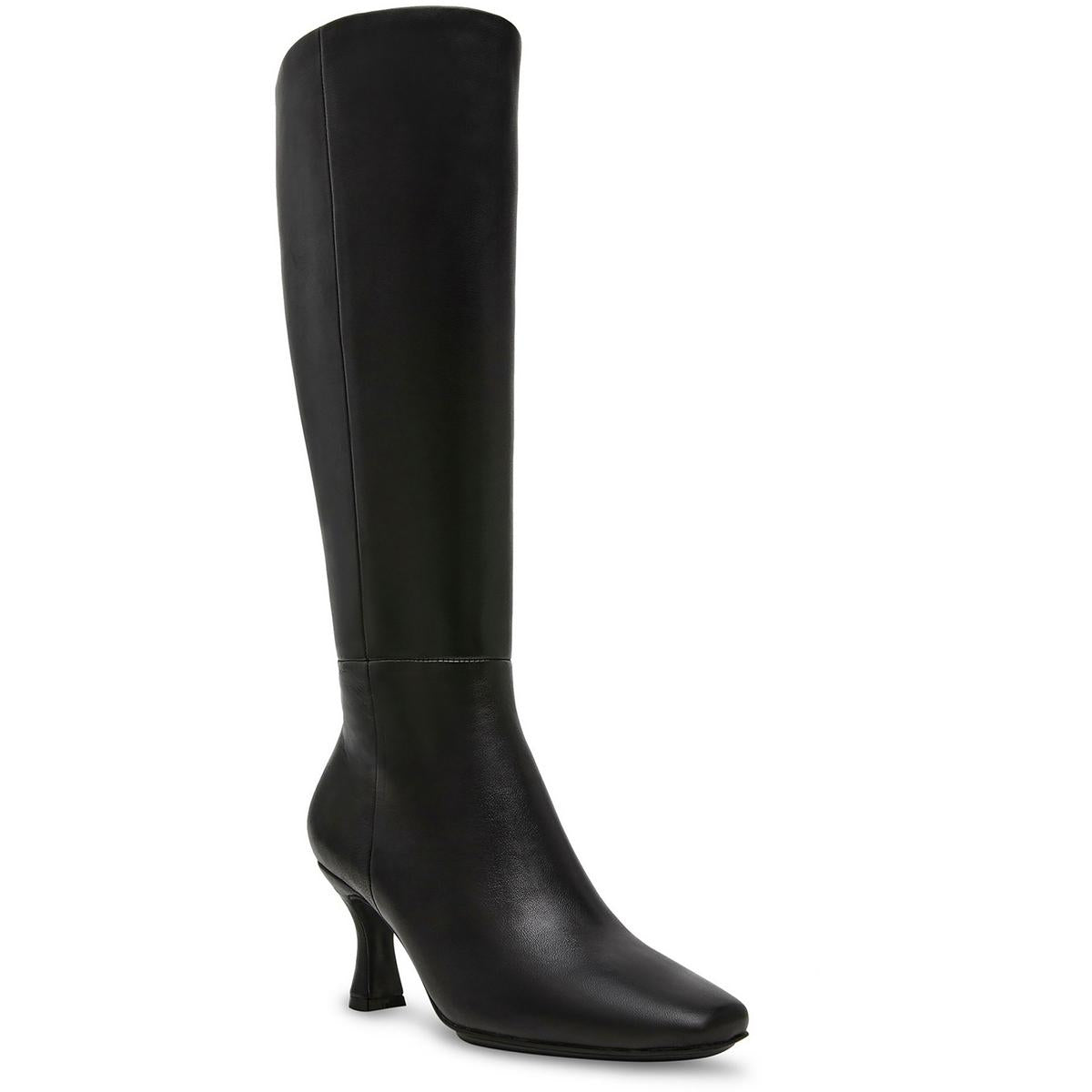 Perfektion Reißverschluss Leder Kniehohe Stiefel