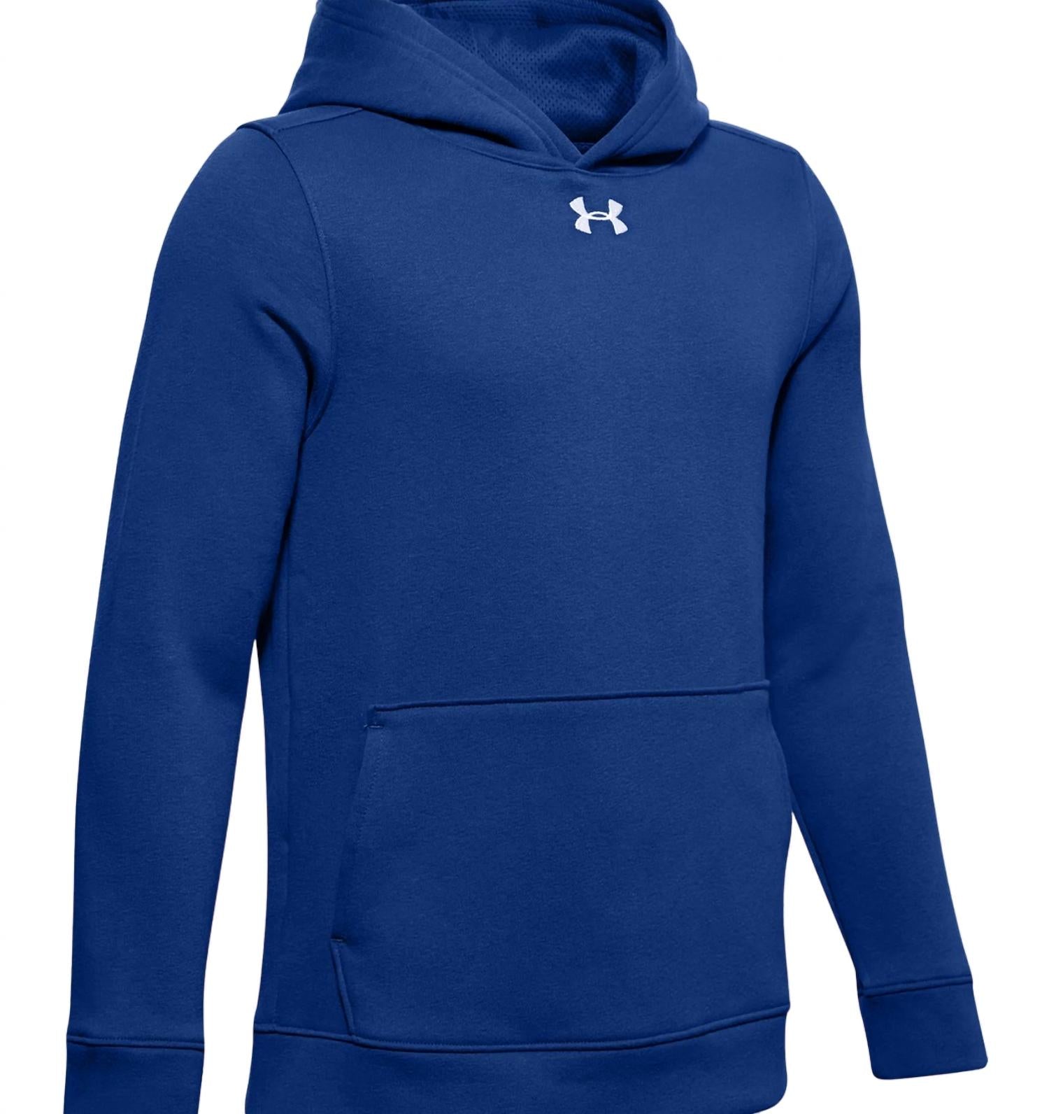 Jugend Hustle Fleece Hoody in Royal/weiß