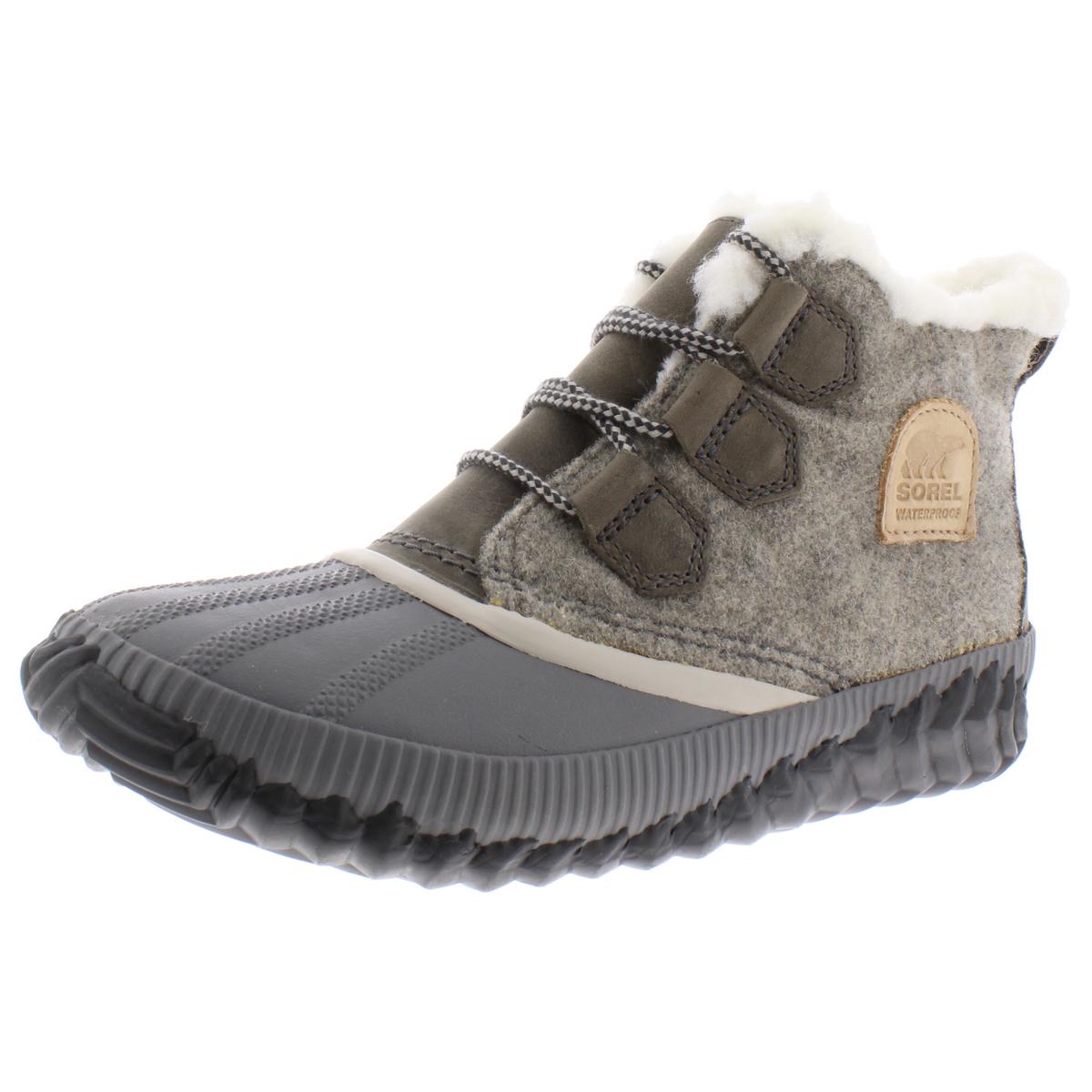 Out N About Plus Wasserdichte Winterstiefel aus Wildleder