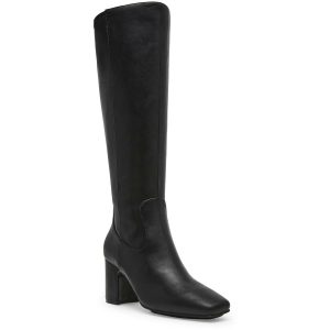 Toronto Wide Calf Stiefel aus Kunstleder mit Knien