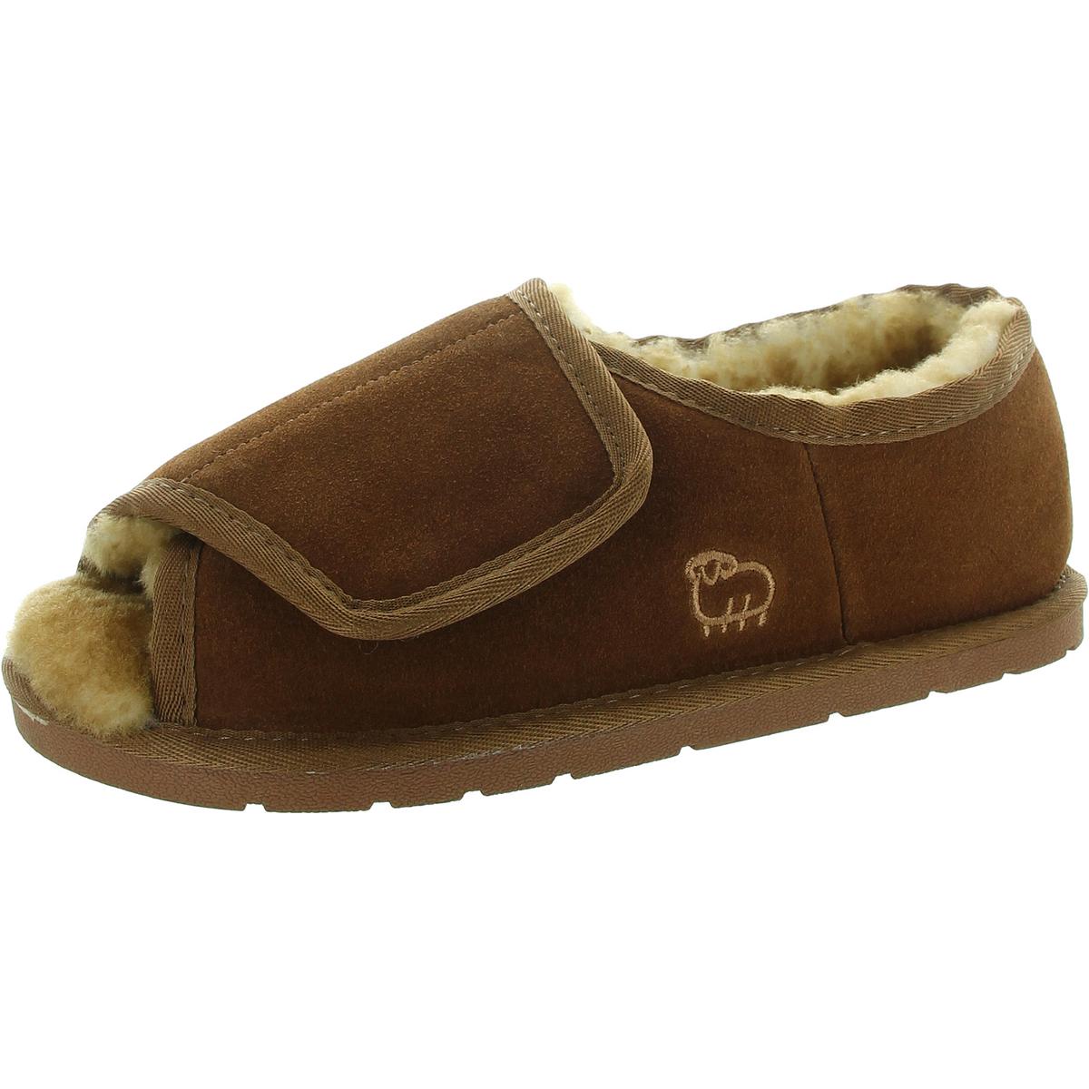 Slide Slipper aus Veloursleder
