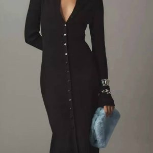 Sundara Kleid in schwarz