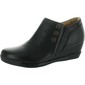 Devina Reißverschluss Leder Stiefeletten