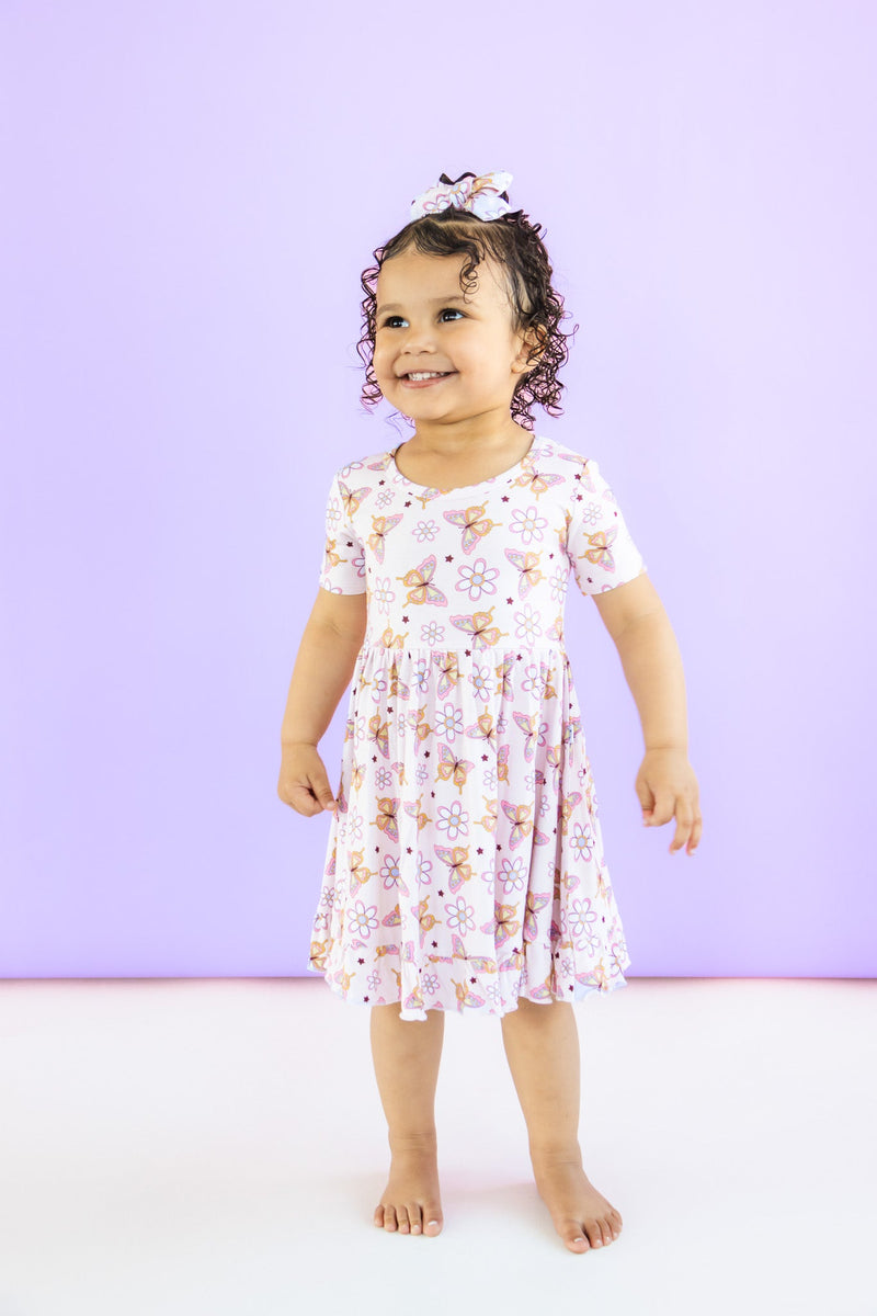BLOSSOMIN' BUTTERFLY DREAM Rüsche KLEID