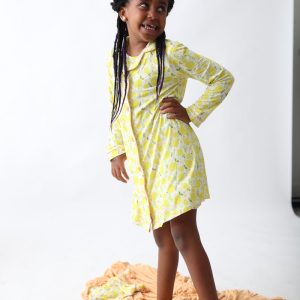 Zitrone BLOSSOMS GIRL'S DREAM Abendkleid