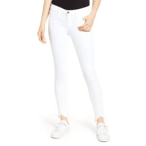 Le hoch mager jean in blanc 7733835268156
