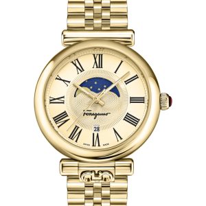 Ferragamo Ora Moonphase Armbanduhr