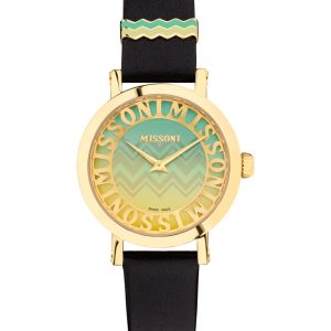 Missoni Melrose Armbanduhr aus Leder