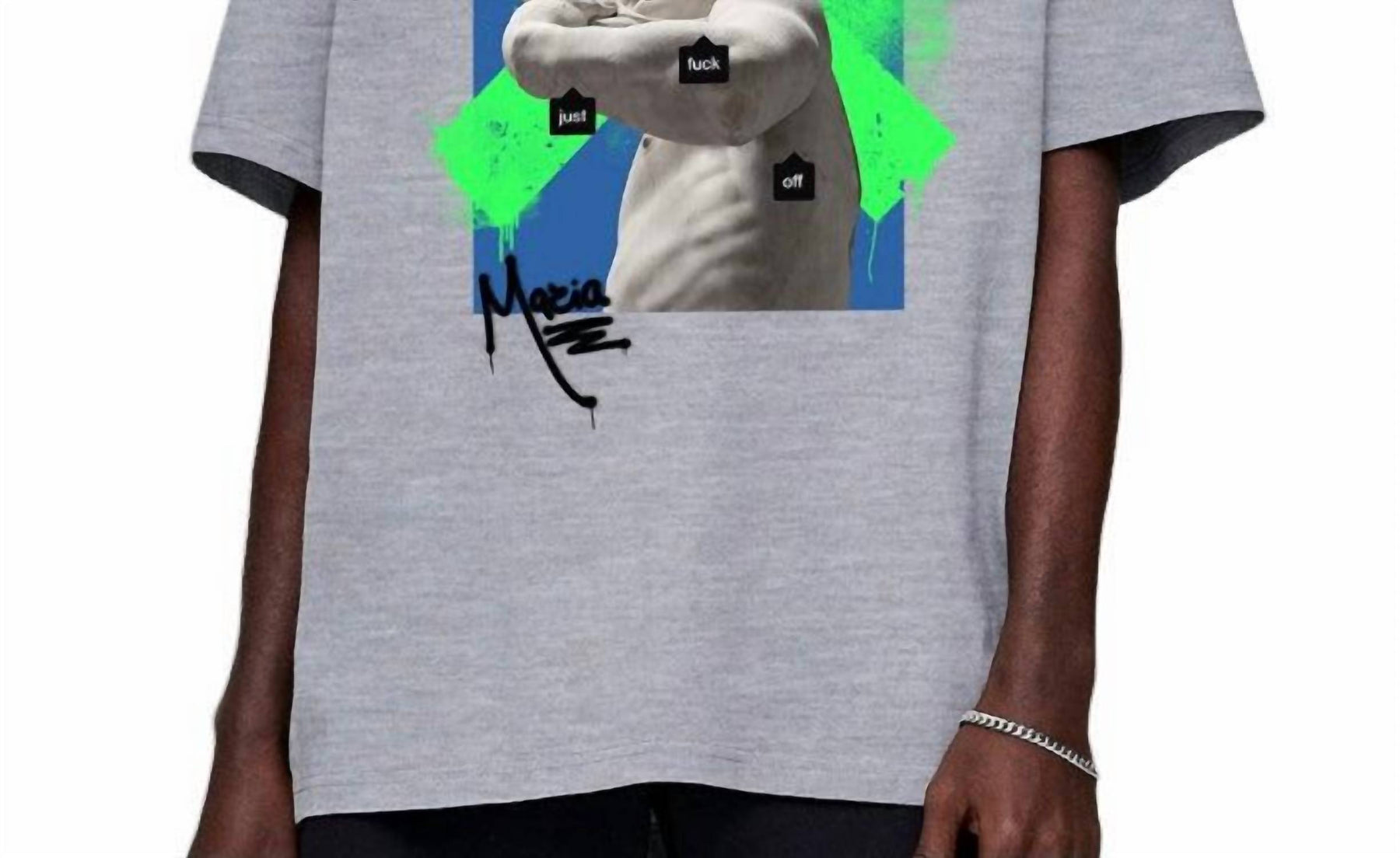 David Tee in Grau