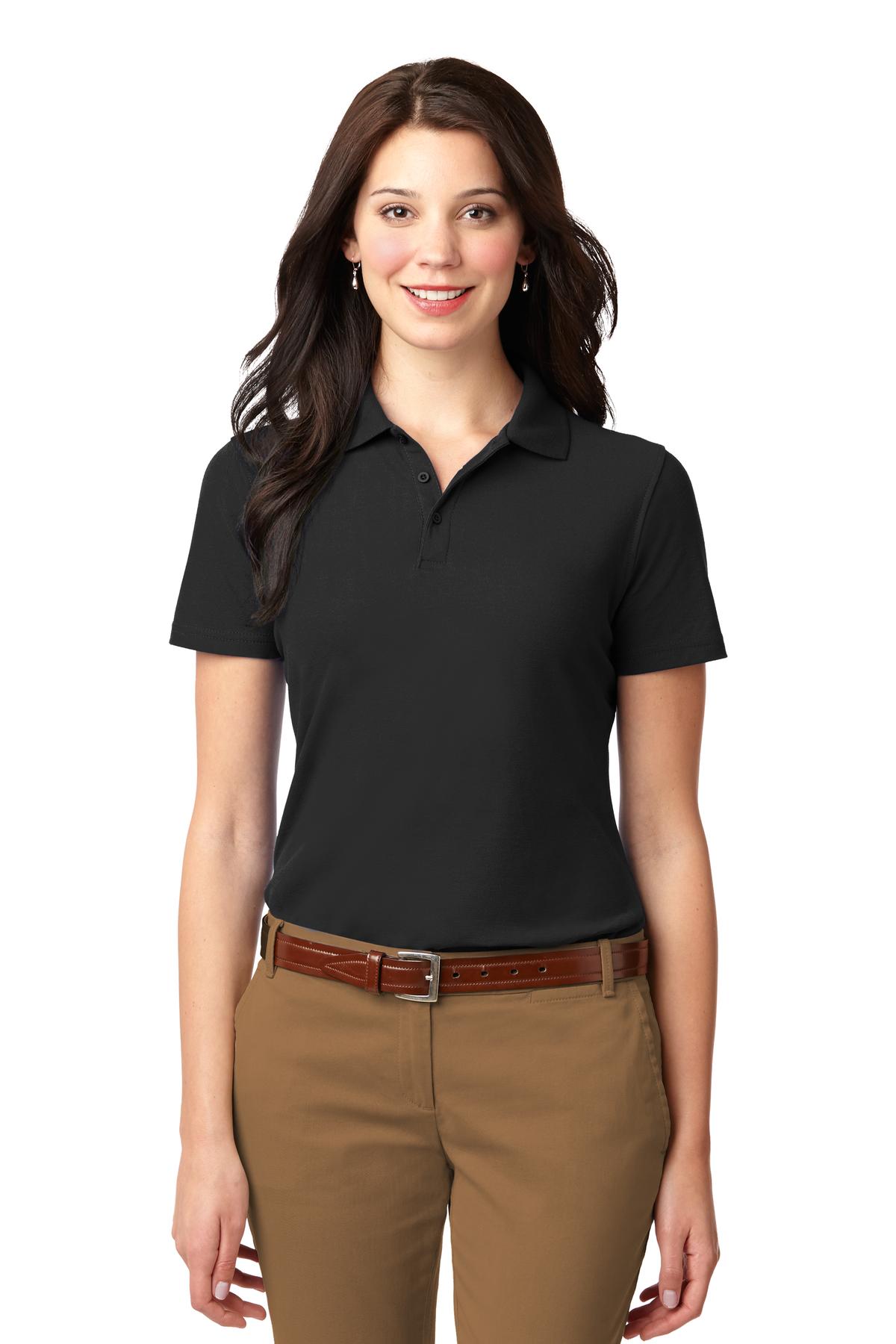 Port Authority Damen-Poloshirt mit Fleckenschutz. L510