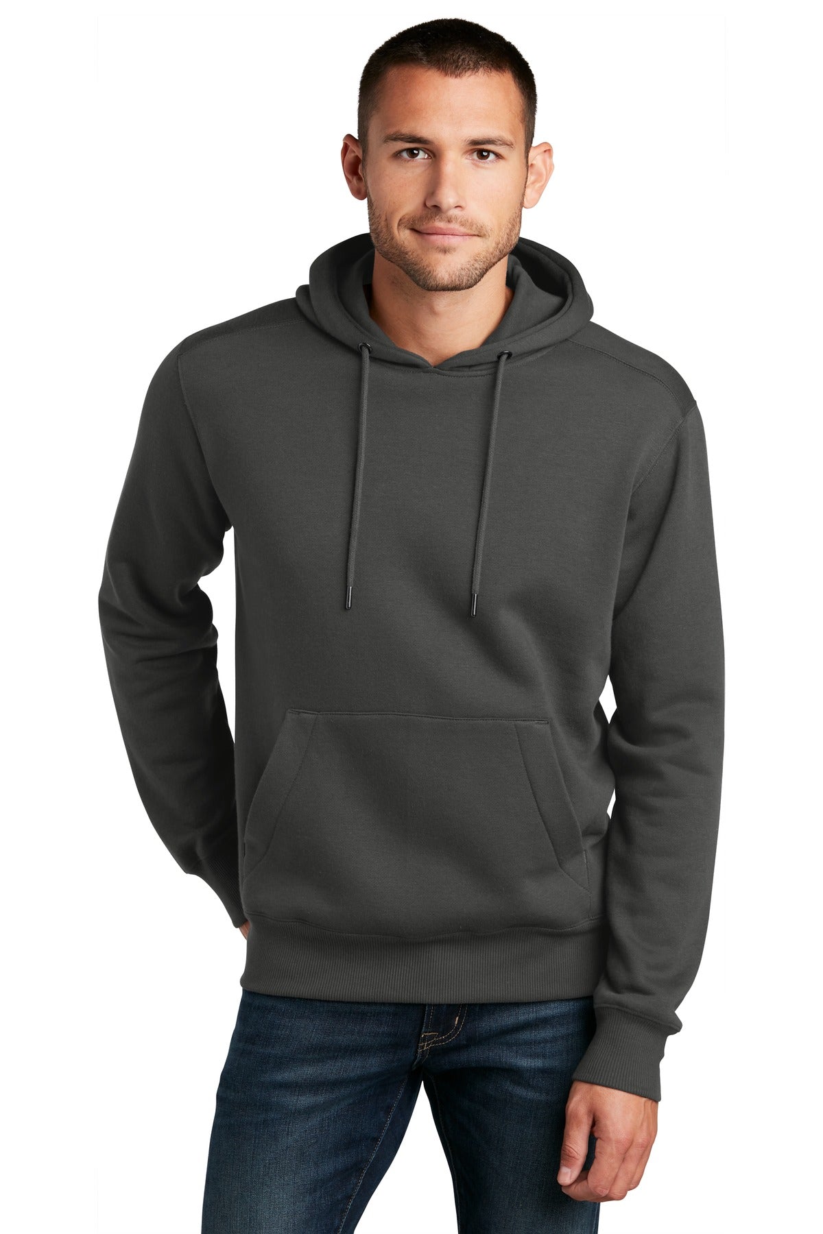 District Herren-Hoodie aus Fleece mit perfektem Gewicht