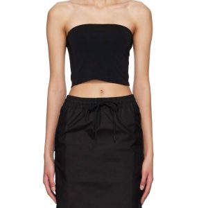 Amina Top in Schwarz