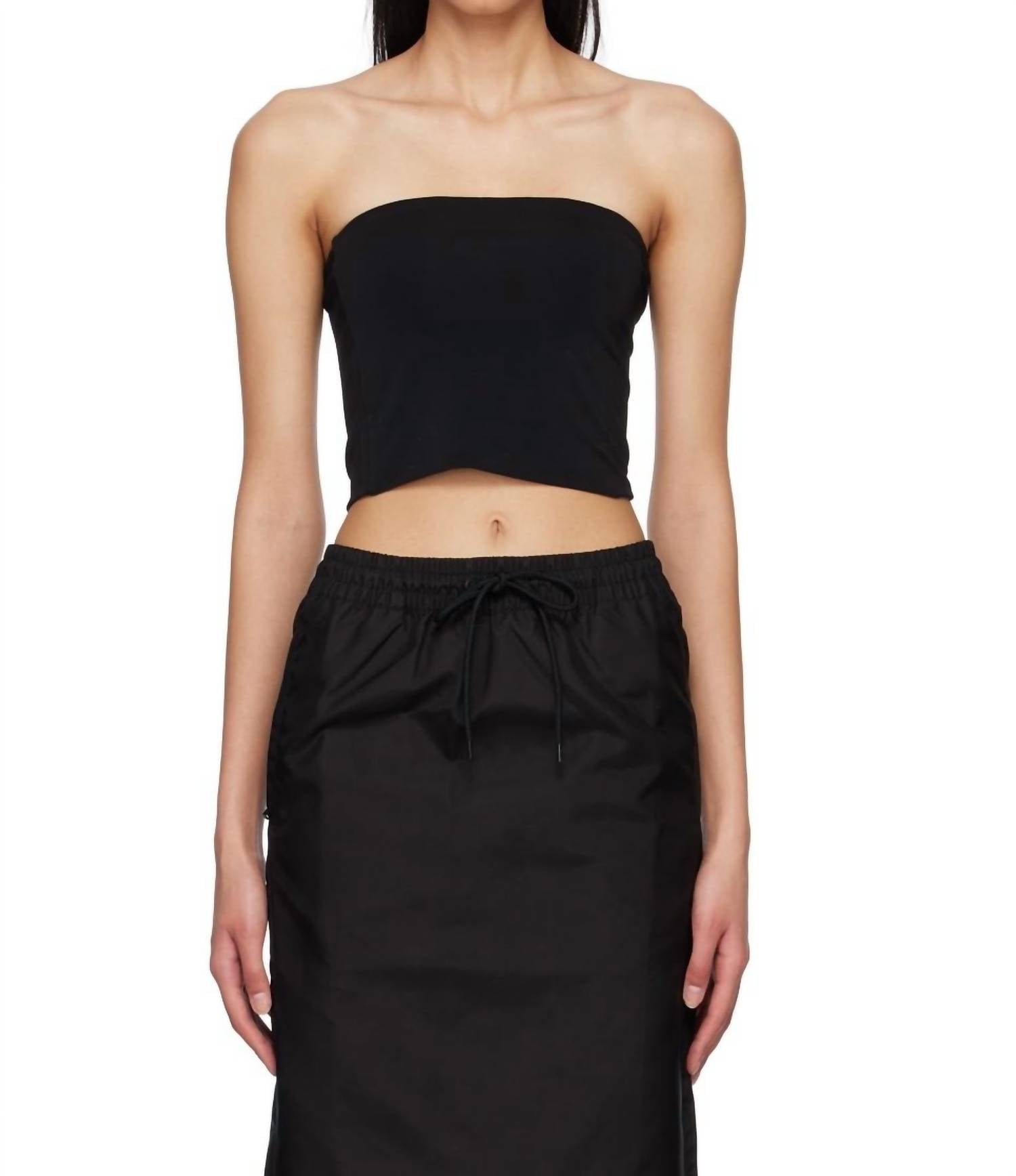 Amina Top in Schwarz